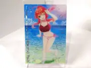 The Quintessential Quintuplets ITSUKI NAKANO Wafer Card No.25 Japan Unopened
