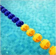 Floating Pool Safety Divider Lane Line 3.3ft-60ft Floating Pool Divider for Dividing Lanes for Shallow Swimming Competitions(Nylon,9m/30ft)