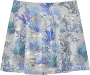 [FRODOTGV] Tree Dim Gray Girls Tennis Skirts with Built-in Shorts Running Skirt for Girl Kids Pleated Skirt