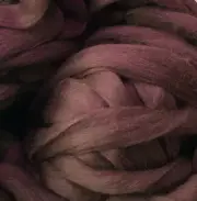 Brown Wool Roving, Shep's Wool Dark Chocolate Merino Roving, Brown wool fiber