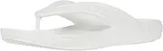 [Crocs] Unisex Adults' White Classic Flip-Flop Sandals