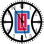 Los Angeles Clippers Frameless Borderless Wall Clock For Gifts or Decor E260