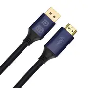 Cruxtec DisplayPort to HDMI 2.0 Cable - 2m 4K/60Hz [DH4K60H-02-BK]