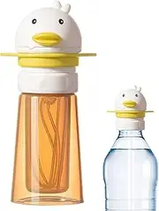 Water Bottle Topper - Insulated Water Bottle | Sport Water Cup | Straw Sippy Cup Lid | Child-Proof Straw Cover | Water Bottles Cap Adapter | Portable Twist Top for Outdoor Use, Sports