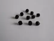 Meccano Screws 5/32" BSW x 1/4" long Quantity 10 Chemically Blacked