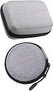 2Pcs Portable Microphone Storage Cases Electronic Product Bag Flash Drive Holder Capacity for Organizing Wireless Microphone Accessories for Travel
