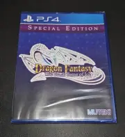 SEALED - Dragon Fantasy the Black Tome of Ice Playstation 4 PS4