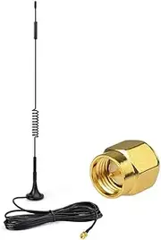 (SMA Antenna) - Eightwood 868mhz-4G Antenna 7dbi SMA Connector Signal Booster Omni-directional Antenna with 3M RG174 Extension Cable for 4G LTE Wireless Homematic CCU2 CC1101 Netgear TP Link Dlink Belkin Huawei