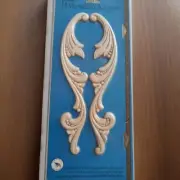 House of Fara Hardwood Accent #301 Genuine Birch Wood Ornamental Trim Moulding