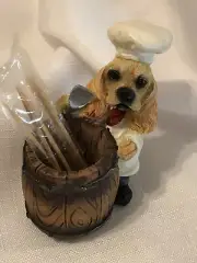 Dog Toothpick Holder “Cocker Spaniel” w/Box