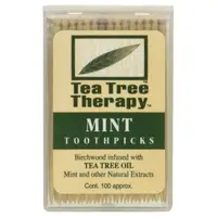 在飛比找Coupang 酷澎優惠-Tea Tree Therapy 牙籤茶樹