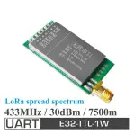 現貨 LORA 無線傳輸模組 SX1278/1276 LORA 擴頻技術 傳輸模組 1W（30DBM）含天線