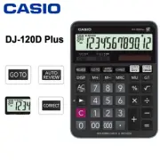 CASIO DJ-120D PLUS 12 Digit Desktop Calculator Financial Business Accounting
