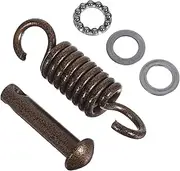 Veemoon 1Set Heavy Duty Swing Hanging Spring Kit for Indoor Outdoor Use Durable Metal Spring Hooks for Hammock Chairs Swing Chairs Easy Installation Safe Stable Support