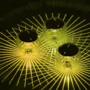 Two or Four LED Floating Ball Light Outdoor Garden Swimming Pool Pond Lamps Solar Powered