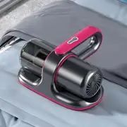 Cordless Mattress Vacuum Cleaner with UV Light, Ultrasonic Technology and HEPA Filter for Deep Cleaning Beds, Mattresses, and Sofas, Gray