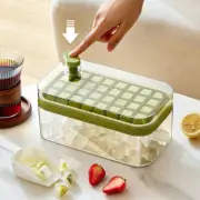 One-button Press Type Ice Mold Box Plastics Ice Cube Maker Ice Tray Mold GV