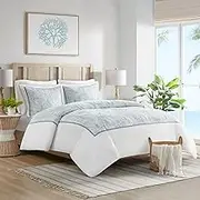 Harbor House Maya Bay Duvet Cover Mini Set, Full/Queen, White