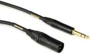 Mogami Gold TRSXLRM-06 Balanced 1/4" to XLR Male Patch Cable - 6'