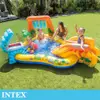 【INTEX】恐龍噴水戲水游泳池/小滑水道 249x191cm (310L)適用2歲+ 15120010(57444)