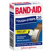 BAND-AID Tough-Strips Bandages 20 Strips