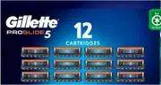 Gillette Proglide Manual Blade Refills - 12 pack - Flexball Technology - Sensitive Skin -