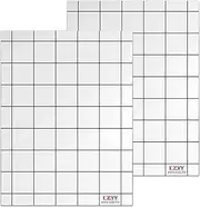 CZYY Acrylic Game Mat 1" Square Grid Overlay, 8"x11" Battle Map Board Clear & Durable - Great for Dungeons and Dragons, Pathfinder and Other Tabletop RPG