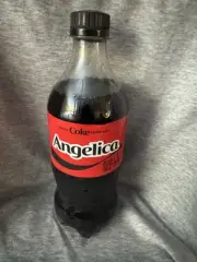 Share a Coke with Angelica 2025 Personalized Gift Coca~Cola Bottle 20oz Zero