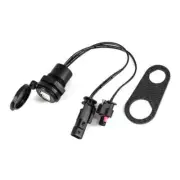 Dual USB Charger Cigarette lighter Plug Socket Fit For BMW R1200GS R1200RT ADV