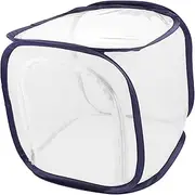 Collapsible Mesh Insect Cage Pop Up Butterfly Habitat with Breathable Panels for Safe for Outdoor Exploration and Science Education