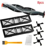8Pack Rolling Brush Hepa Filters Side Brushes For Neato Botvac D Series Vacuum