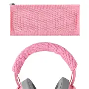 Geekria Flex Fabric Headphones Headband Cover for Razer Kraken Pro V2 (Pink)