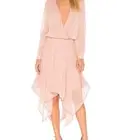 House of Harlow 1960 x Revolve Womens Size S Penny Asymmetrical Skirt in Rose