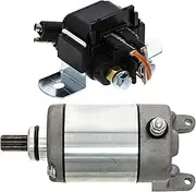 Starter Motor Solenoid Relay Kit Compatible With Polaris Predator 500 3088069 4011087