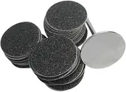Long-lasting Replacement Pads for Electric Foot File Gentle and Effective, 35mm 80Grit 50 pcs