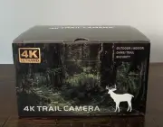 Outdoor 4K Trail Cam Dargahou Camo IP66 Waterproof Micro SD Max 128GB