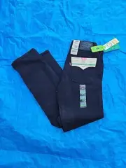 Levis 511 Slim Straight Jeans Boys Size 16 REG 28 X 30 Black Denim new nwt