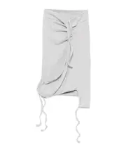 Elastic waist skirt S,XL,XS,L,M grey
