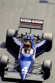 Stefan Bellof Tyrrell 012 Ford Monaco GP at Circuit de Monaco on S- Old Photo 35
