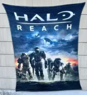 Halo Reach/Master Chief/Plush Blanket/Xbox/XL/Almost 80x60
