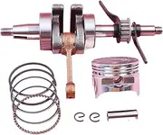 XXUMKL Fit for H0nda GX35 GX 35 4 Stroke Lawn Mower Small Gas Engine Motor Part Crankshaft 39mm Piston Pin Ring Circlip Kit