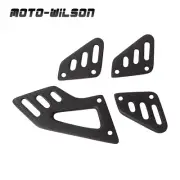 For Aprilia RSV4 2022 100% Carbon Fiber Heel Plates Motor Footrest Stopper-Matte