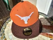 NEW ERA Texas Longhorns Baseball Hat 59fifty 7.1/2 Burnt Orange fitted Flatbill