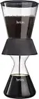 brim Cold Brew Coffee Maker with Smart Valve System, 1.5 L Glass L, Black