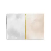 Abstract Silver and Gold Geometric Shape Wall Art
