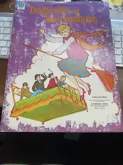 VINTAGE BEDKNOBS AND BROOMSTICKS PAPER DOLLS WHITMAN BOOK 1971 UNCUT DISNEY