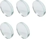 Synpinya Glass Pattern Weights for Sewing,Fabric Weights for Pattern Cutting, Sewing Weight Cloth Dressmaking Pattern Making 5PCS