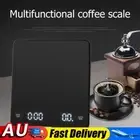 Smart Digital Scale Portable Timer Weighing Scale Gadgets (5000g/0.1g Black) HOT