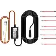 Elinz HardWire Kit for Car Dash Camera Parking Mode Adjustable Low Voltage Cut-off Threshold