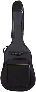Kisangel Guitar Case Waterproof Gig Bag for Electric Guitars Padded Backpack Music Sheet Pocket